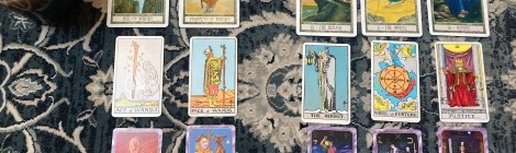 [Tarot Cards for Summer Solstice.]